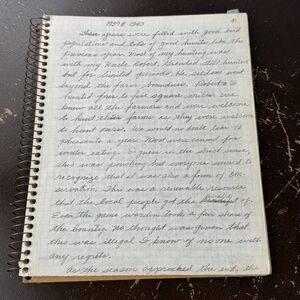 Hand Written Bird Hunting Log Book 1939-1961 Transcribed 94 Pages Of Experience